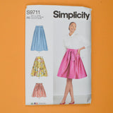 Simplicity S9711 Misses' Skirts Sewing Pattern - Size R5 (14-22)