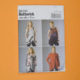 Butterick B6101 Misses' Tunic Sewing Pattern - Size Y (XS-M)