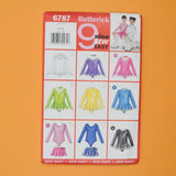 Butterick 6787 Children's Bodysuit, Skirt & Ponytail Holder Sewing Pattern - Size 4-6