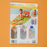 Simplicity S0615 Child's Nap Packs Sewing Pattern