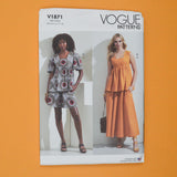 Vogue V1871 Misses' Shorts, Blouse and Skirt Sewing Pattern - Size A5 (6-14)