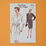 Vogue 7801 Misses' / Half Size Dress & Sash Sewing Pattern - Size 14-18