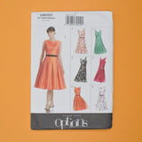Vogue V8020 Misses' / Misses' Petite Dress and Belt Sewing Pattern - Size A (6-10)