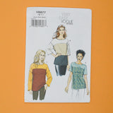 Vogue V8877 Misses' Top Sewing Pattern - Size XS-M