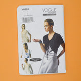 Vogue V8885 Misses' Jacket Sewing Pattern - Size Y (XS-M)