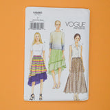 Vogue V8981 Misses' Skirt Sewing Pattern - Size Y (XS-M)