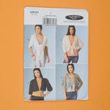 Vogue V9121 Misses' Jackets Sewing Pattern - Size Y (XS-M)
