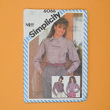 Simplicity 6066 Misses' Set of Loose Fitting Shirts Sewing Pattern - Size 10 Miss