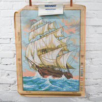 Bernat Clipper Ship Painted Needlepoint Canvas