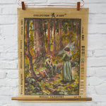 Collection D'Art Regal Tapestry Australiana Painted Needlepoint Canvas - 17" x 23"