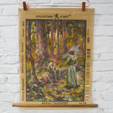 Collection D'Art Regal Tapestry Australiana Painted Needlepoint Canvas - 17" x 23"