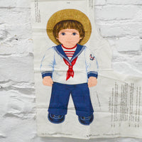 Little Boy Cut + Sew Pillow Plush