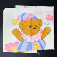 Teddy Bear + Blocks VIP Quilt Top - 36" x 44"