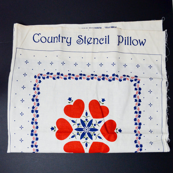 Country Stencil Pillow Cut-Out - 34" x 46"