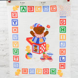 Bear Jack in the Box  VIP Quilt Top - 36" x 44