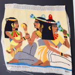 Egyptian Completed Needlepoint Panel