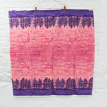 Purple + Pink Trees Quilting Weight Fabric Panel - 41" x 43"