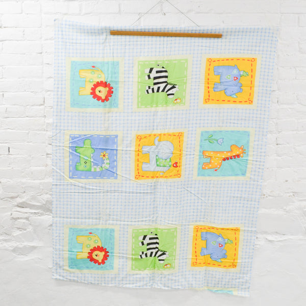 Cute Animals Fabric Panel - 45" x 58"