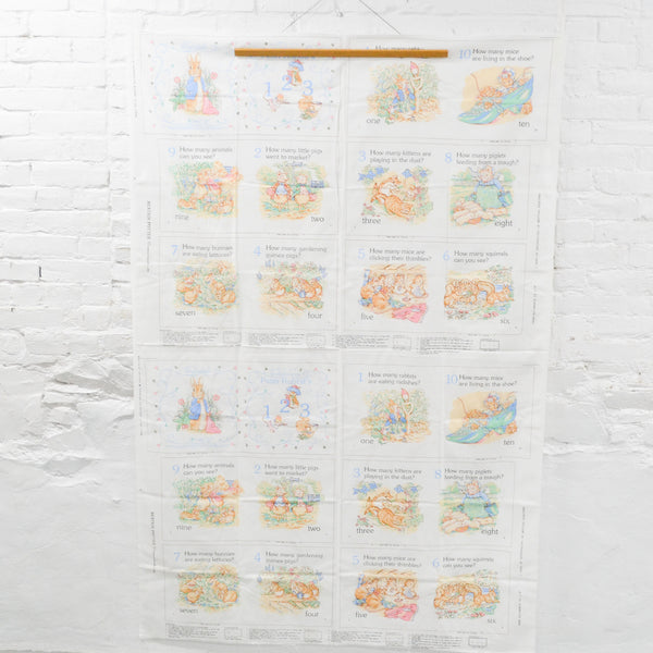 Beatrix Potter's Peter Rabbit Cut and Sew Soft Book Fabric Panel - 44" x 66"