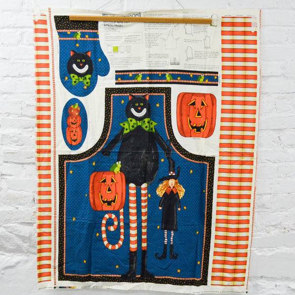 Daisy Kingdom Ghouls Nite Out Apron Cut and Sew Fabric Panel - 36" x 44"