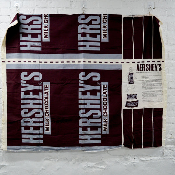 Hershey Bar Costume, Wallhanging, or Pillow Printed Fabric Panel - 58" x 92"