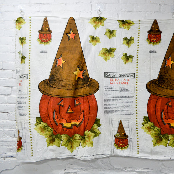 Daisy Kingdom tin Hat Jack Door Panel Printed Fabric Panel, Repeats 5 Times - 45" x 168"