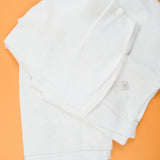 White Floral Damask Linens Bundle