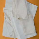 White Floral Damask Linens Bundle