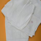White Floral Damask Linens Bundle