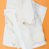 White Floral Damask Linens Bundle