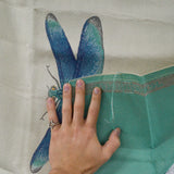 Square by Design Dragonfly Tapestry Panel - 25" x 27"