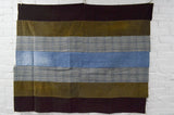 Brown Striped Quilt Top - 39" x 45"