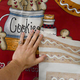 Grandma's Gingerbread Apron Cut & Sew Fabric Panel - 36" x 46"