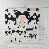 Till The Cows Come Home Cut & Sew Fabric Panel - 36" x 46"