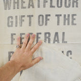 Wheat Flour Sack Fabric - 34" x 42"