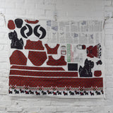 Daisy Kingdom Cut and Sew Tartan Terrier Daisy Dolly Dress Fabric Panel - 34" x 40"