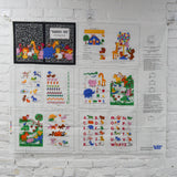 Teachers Pets Cut and Sew Book Fabric Panel - 40" x 42"