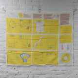 Baby's Memory Book Cut and Sew Fabric Panel - 34" x 46"
