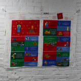 Easy as ABC Book Cut and Sew Fabric Panel - 35" x 42"