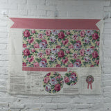 Garden Party Hat Cut and Sew Fabric Panel - 34" x 44"