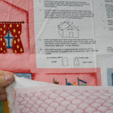 Goldilocks and the Three Bears House Cut and Sew Fabric Panel - 32" x 44"