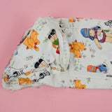 Kids on the Farm Illustration Print Woven Fabric - 38" x 40"