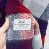 Red, White + Blue Faribo Plaid Fleece Blanket - 44" x 56"