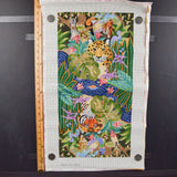 Jungle Creatures Purse Needlepoint Canvas