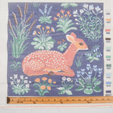 Medieval Deer Catherine Reurs Printed Needlepoint Canvas