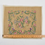 Floral Hand-Painted Needlepoint Canvas