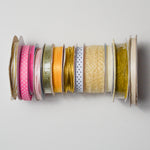 Pink + Gold Ribbon Bundle - 12 Spools Default Title