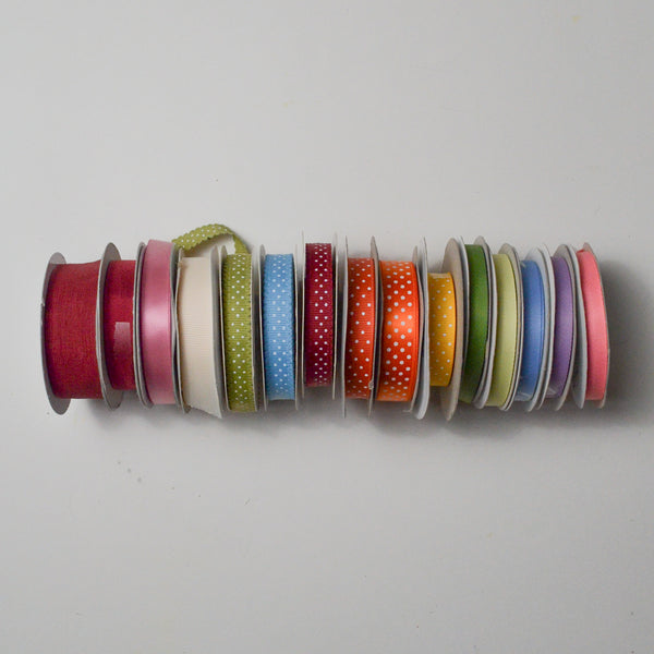 Rainbow Ribbon Bundle - 15 Spools Default Title