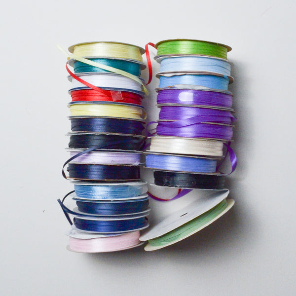 Thin Ribbon Bundle - 23 Spools – Make & Mend