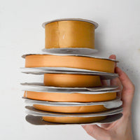 Golden Yellow Grosgrain Ribbon - 6 Spools